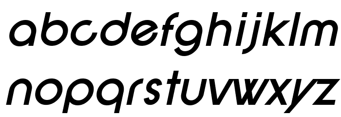 SF New Republic Bold Italic Font LOWERCASE