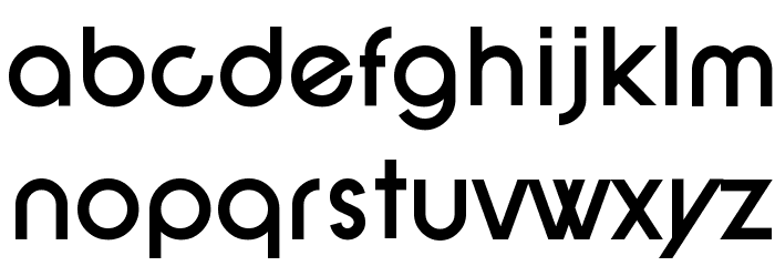 SF New Republic Bold Font LOWERCASE