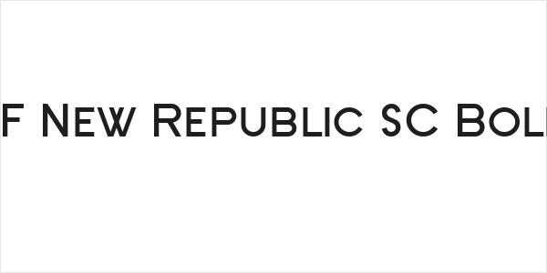 SF New Republic SC Bold Logo