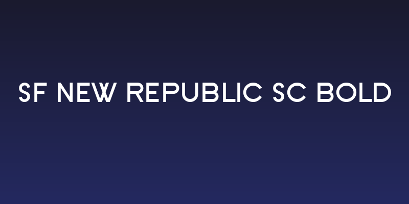 SF New Republic SC Bold Social Header