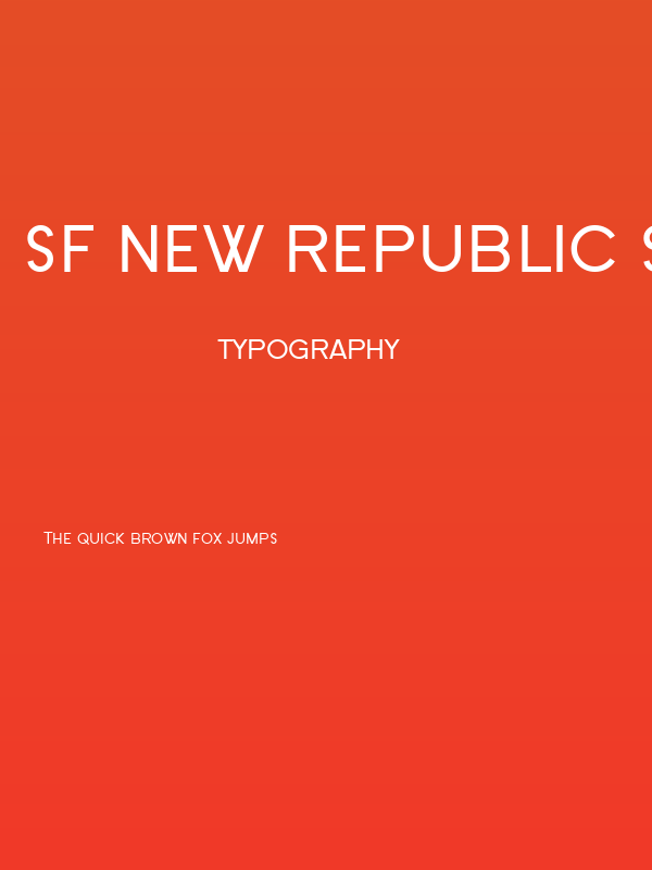 SF New Republic SC Poster