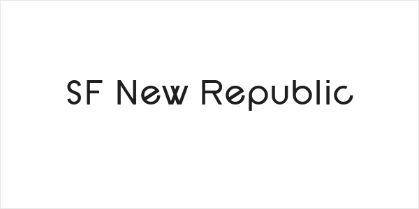 SF New Republic Logo