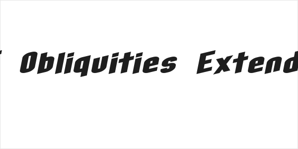 SF Obliquities Extended Logo