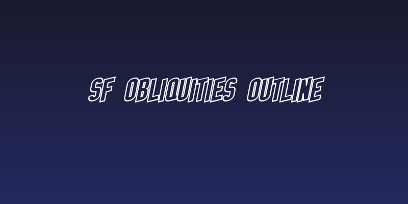 SF Obliquities Outline Social Header