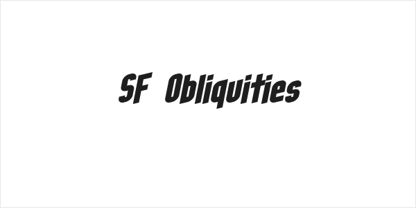 SF Obliquities Logo