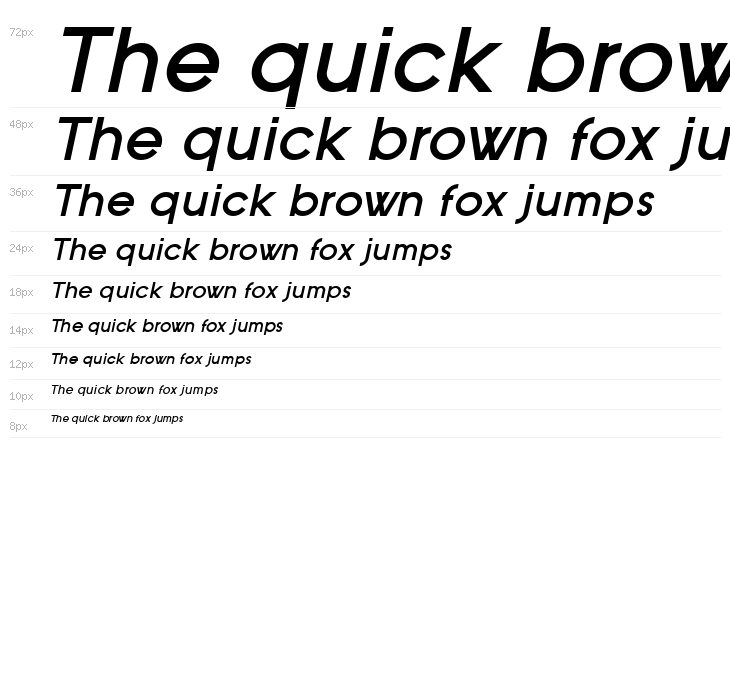 SF Old Republic Bold Italic Waterfall