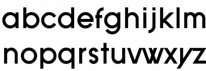 SF Old Republic Bold Schriftart Kleinbuchstaben