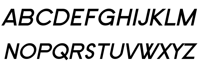 SF Old Republic SC Bold Italic Font LOWERCASE