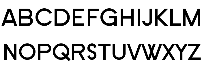 SF Old Republic SC Bold Font LOWERCASE