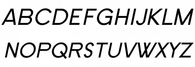 SF Old Republic SC Italic Fuentes MAYÚSCULAS