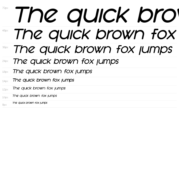 SF Orson Casual Heavy Oblique Waterfall