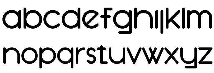 SF Orson Casual Heavy Font Litere mici