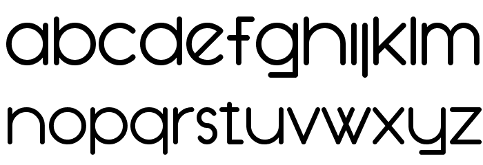 SF Orson Casual Medium Font LOWERCASE