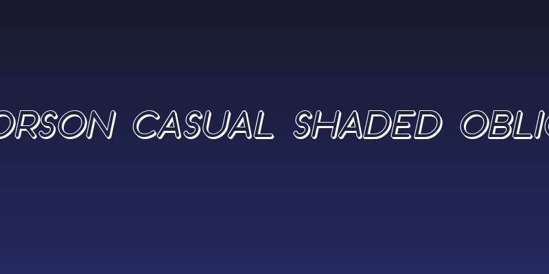 SF Orson Casual Shaded Oblique Social Header