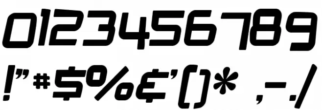 SF Outer Limits Distorted Fuentes OTROS CHARS