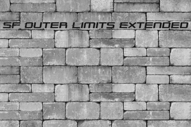 SF Outer Limits Extended خط examples