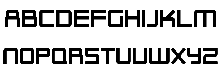 SF Outer Limits Upright Font LOWERCASE