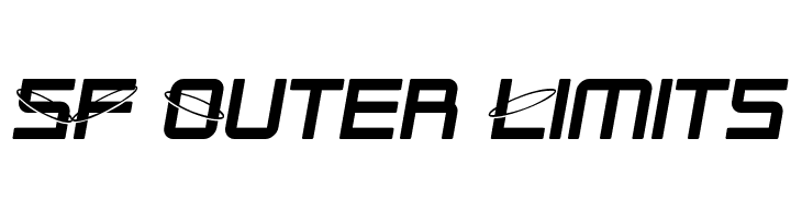 SF Outer Limits  font caratteri gratis