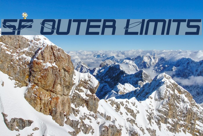 SF Outer Limits Font examples