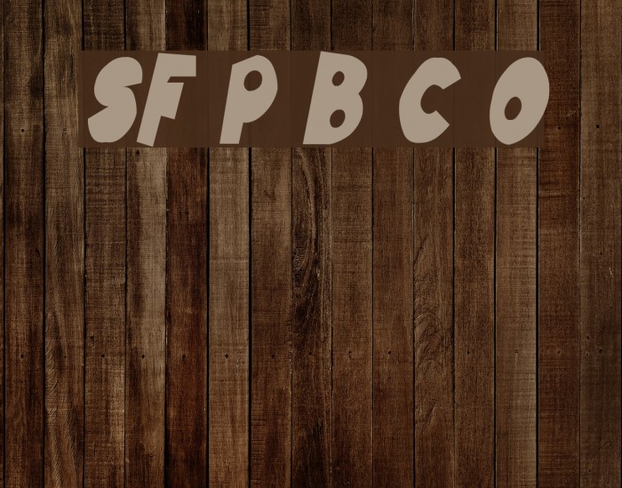SF Pale Bottom Condensed Oblique Font examples