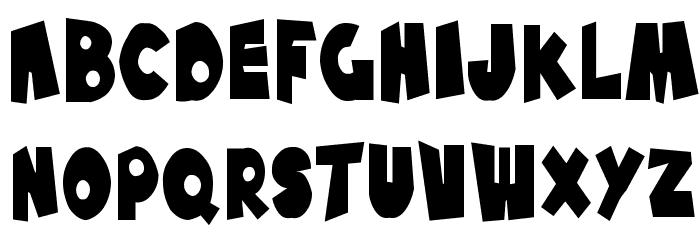 SF Pale Bottom Condensed Font LOWERCASE