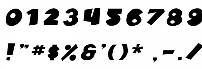 SF Pale Bottom Extended Oblique फ़ॉन्ट अन्य घर का काम