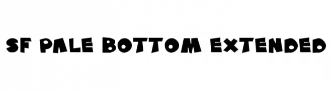 SF Pale Bottom Extended  Descarca Fonturi Gratis