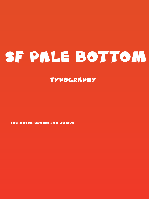 SF Pale Bottom Extended Poster
