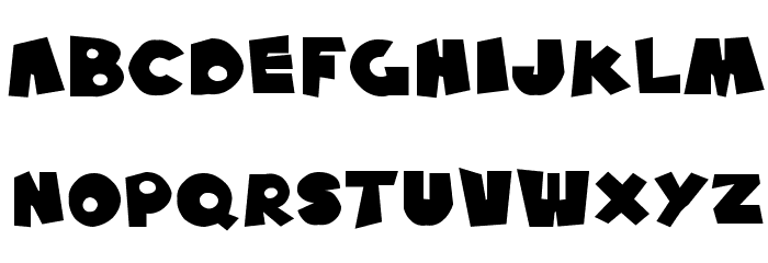 SF Pale Bottom Extended Font LOWERCASE