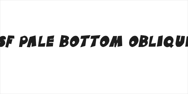SF Pale Bottom Oblique Logo