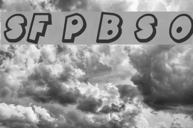 SF Pale Bottom Shaded Oblique Font examples