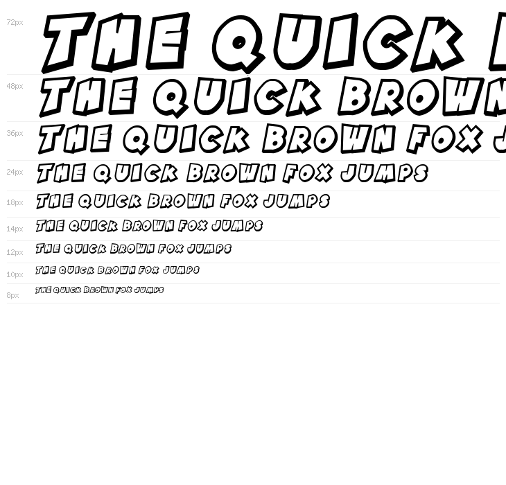 SF Pale Bottom Shaded Oblique Waterfall