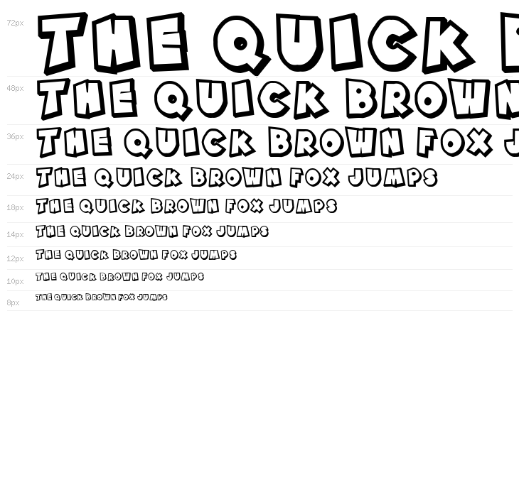 SF Pale Bottom Shaded Waterfall