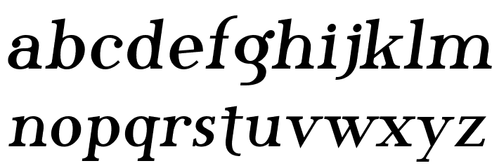 SF Phosphorus Bromide Font LOWERCASE