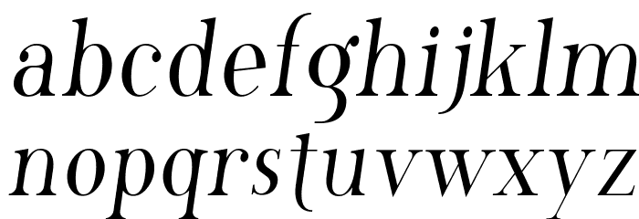 SF Phosphorus Chloride Font LOWERCASE