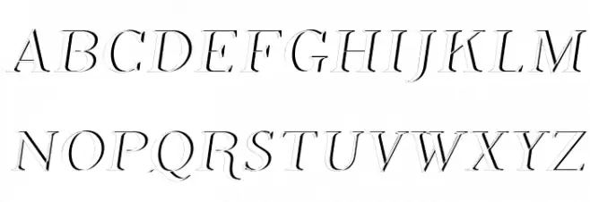 SF Phosphorus Dihydride Schriftart Groß