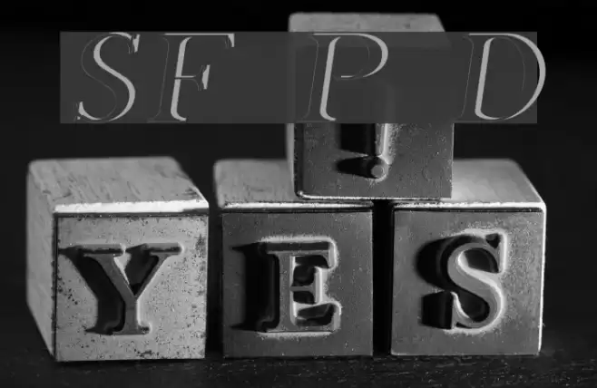 SF Phosphorus Dihydride Font examples