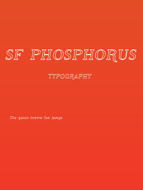 SF Phosphorus Iodide Poster