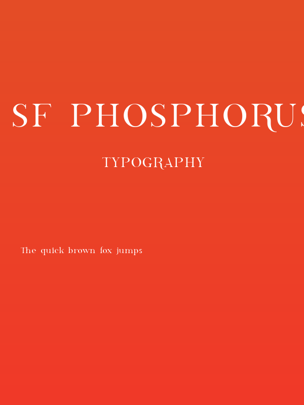 SF Phosphorus Selenide Poster