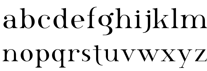 SF Phosphorus Selenide Font LOWERCASE