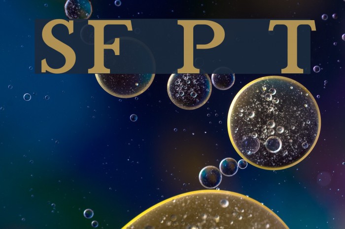 SF Phosphorus Triselenide Font examples
