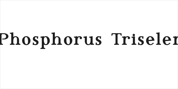 SF Phosphorus Triselenide Logo
