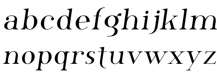 SF Phosphorus Font LOWERCASE