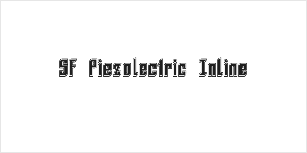 SF Piezolectric Inline Logo