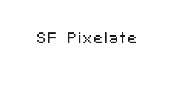 SF Pixelate Logo