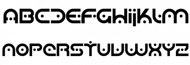 SF Planetary Orbiter 字体 大写