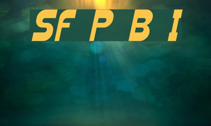 SF Plasmatica Bold Italic Font examples