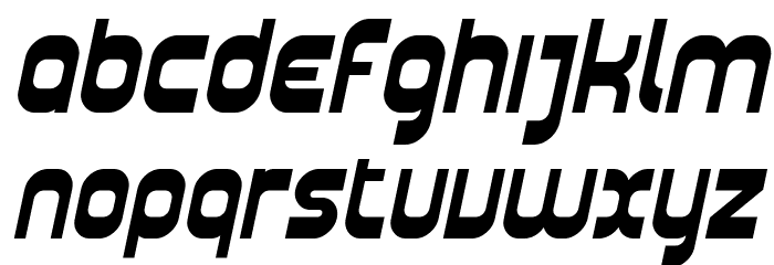 SF Plasmatica Bold Italic Font LOWERCASE