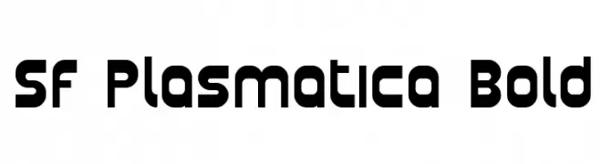 SF Plasmatica Bold  Fuentes Gratis Descargar