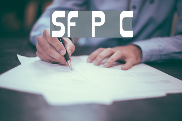 SF Plasmatica Cond Font examples